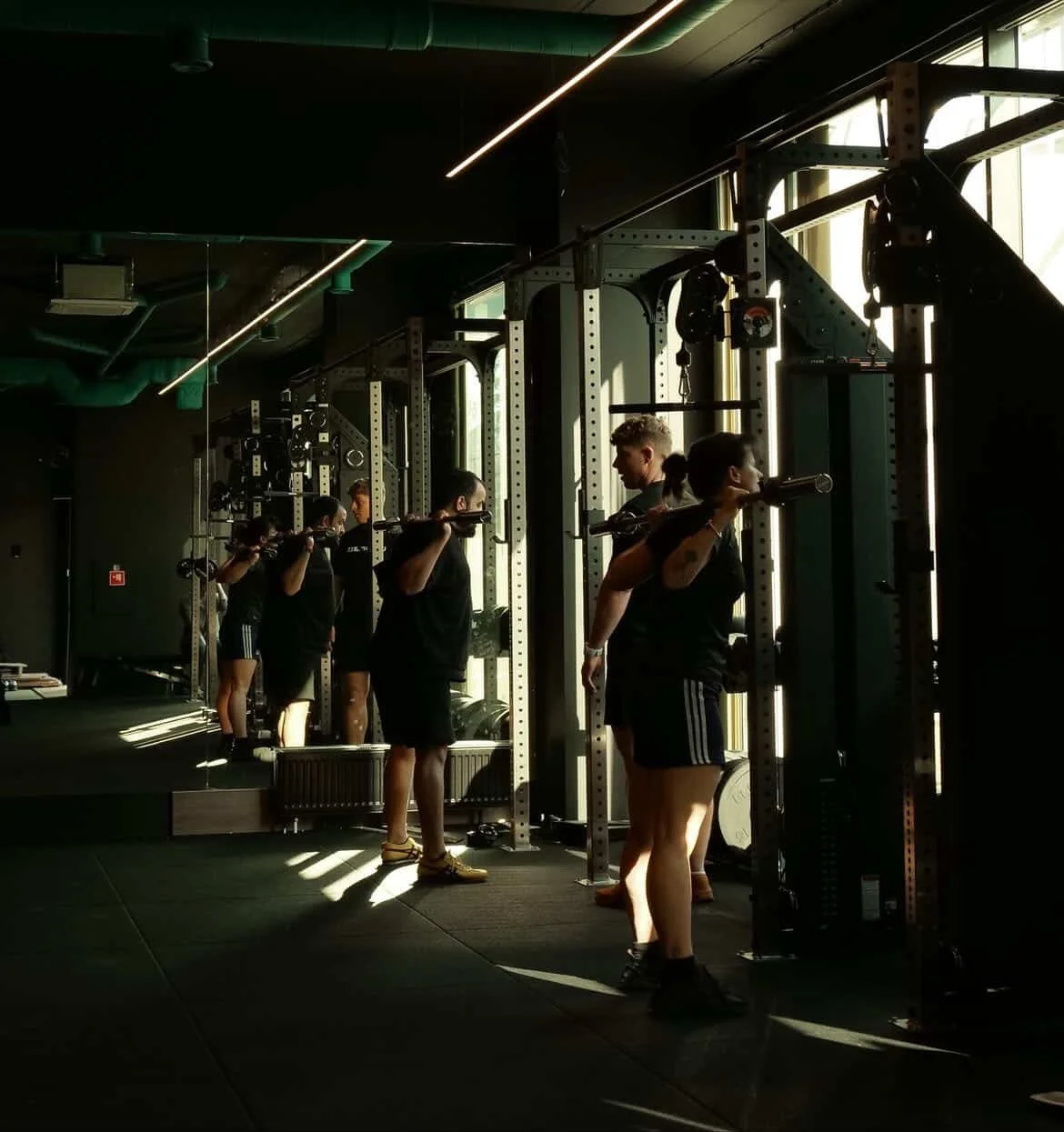 Training session at Unity Fitness Vilnius