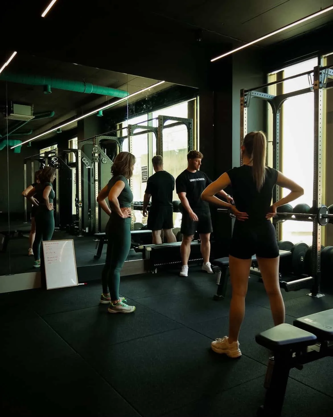 Small group coaching at Unity Fitness